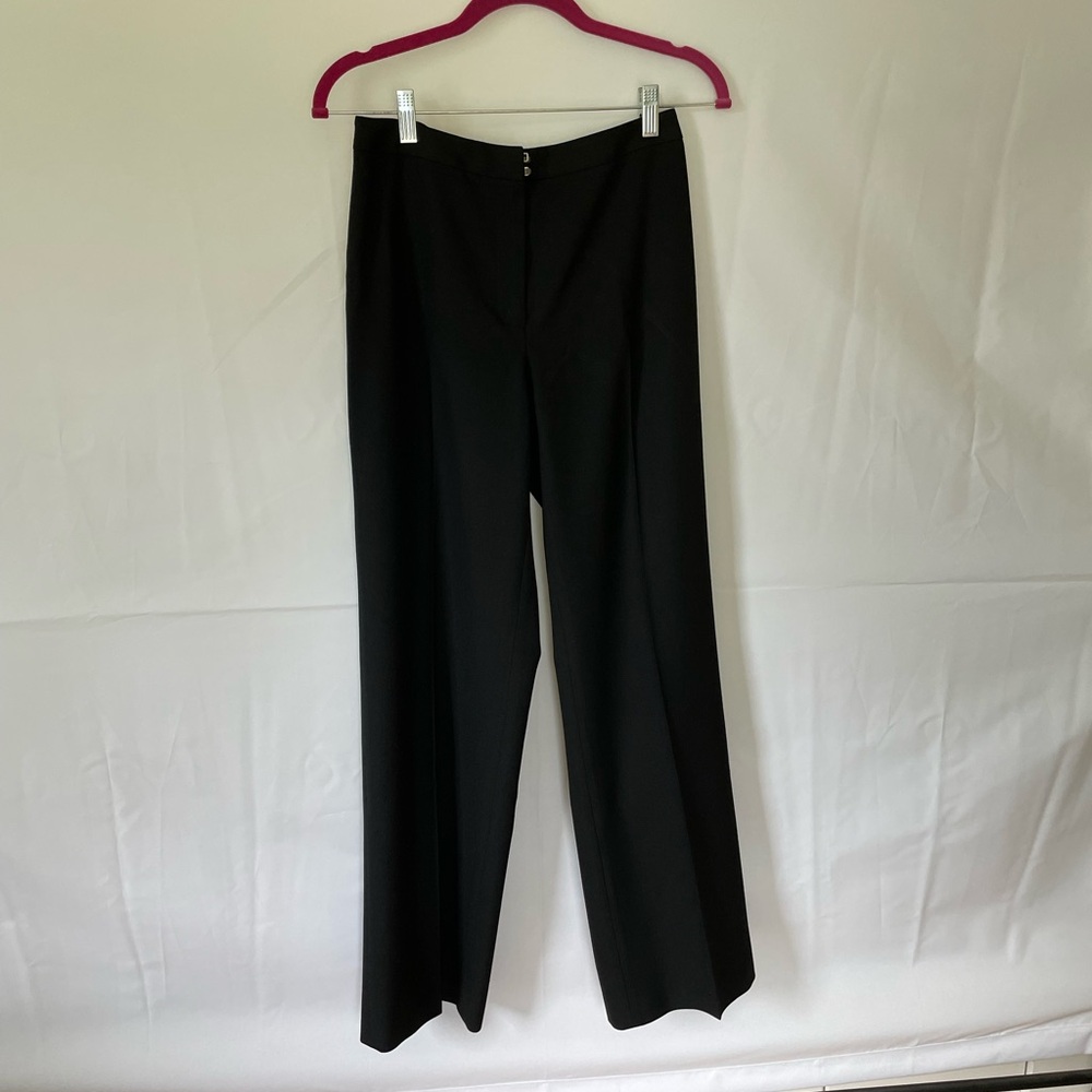 Ann Taylor Black Wide Leg Pants